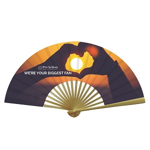 ECO Bamboo Paper fan